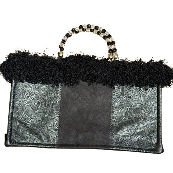 🎊HP!🎊BagDaddy Retro Style Black Clutch - Picture 5 of 6